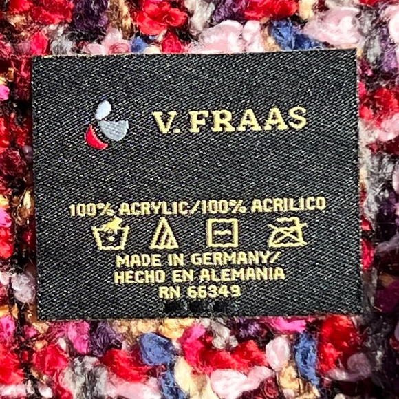 V Fraas Acrylic Women’s Scarf Good Condition - Picture 2 of 6